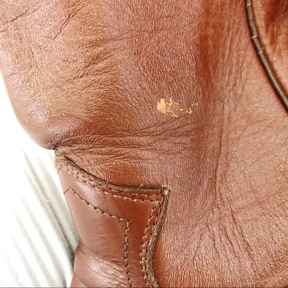 [Justin] Brown leather western roper boot 8.5D - Picture 8 of 8